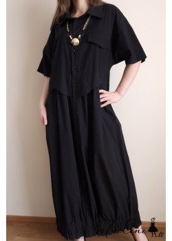 Nauja vintažinio stiliaus suknelė su kišenėmis